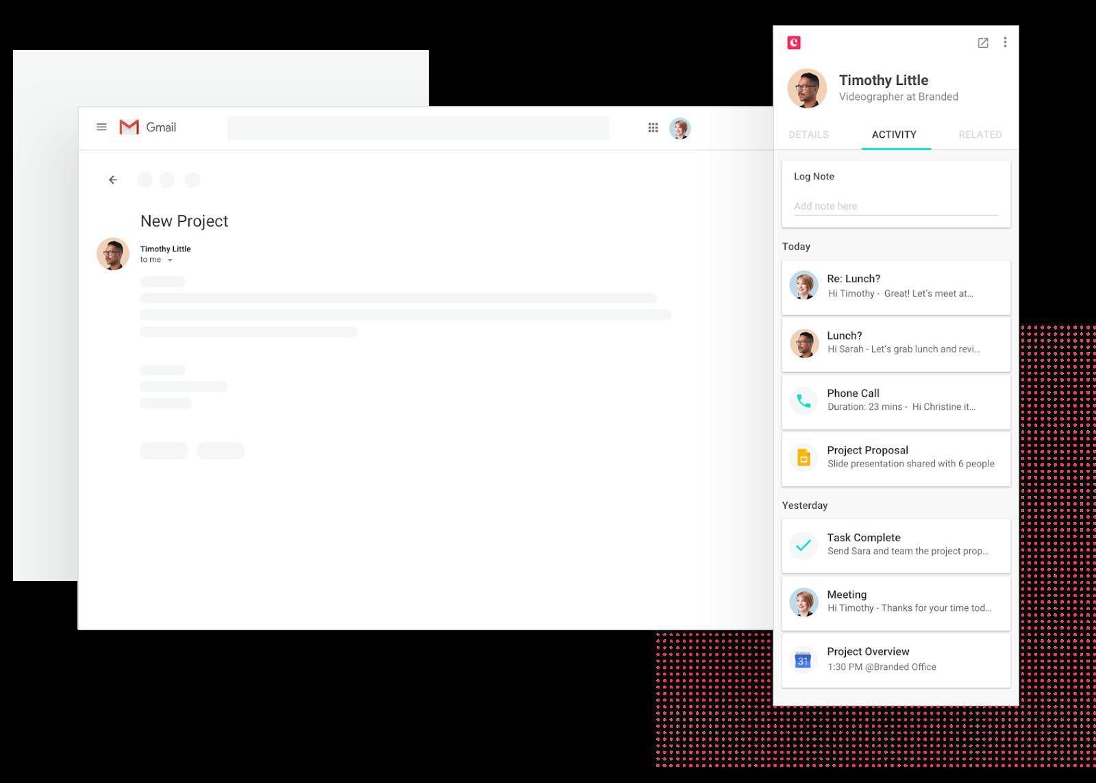 Integration with email