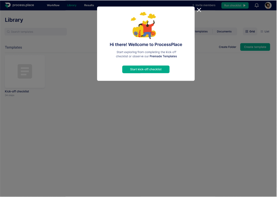 ATS onboarding design