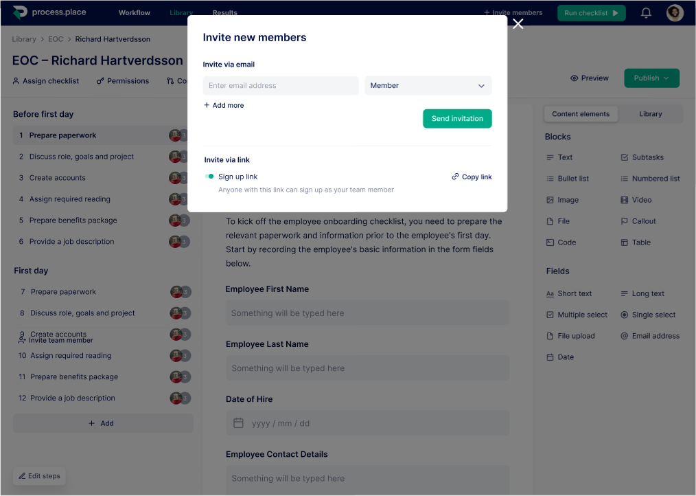 workflow management software design