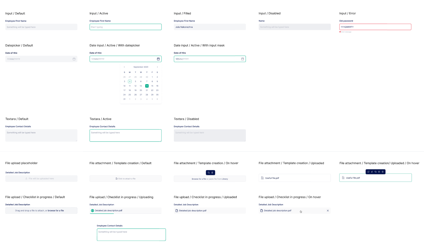 inputs design for workflow management software