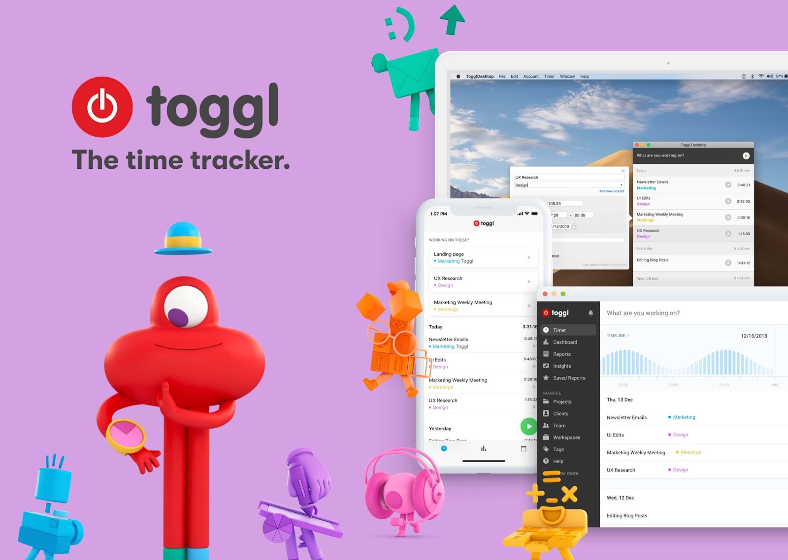 Toggl pros and cons