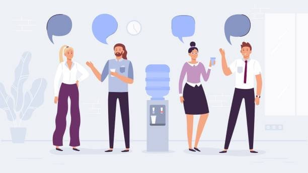 Remore collaboration software that replace water cooler chattings
