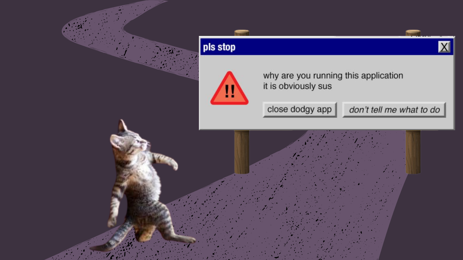 People don’t care about security meme