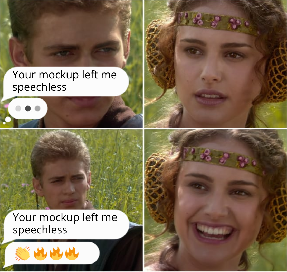 Learn to handle remote design feedback meme