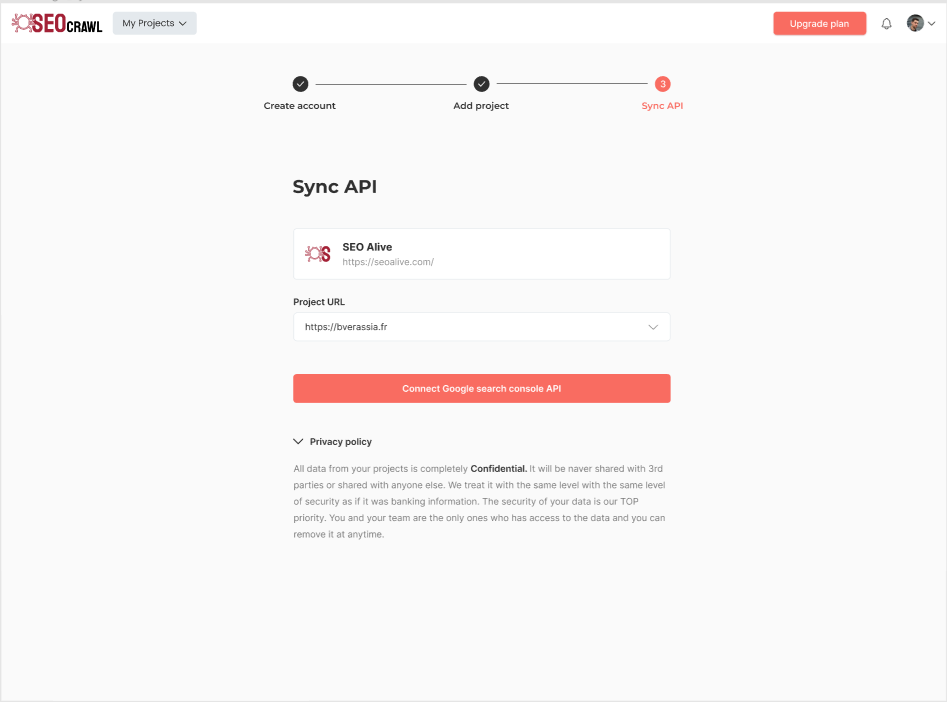 great SaaS onboarding example