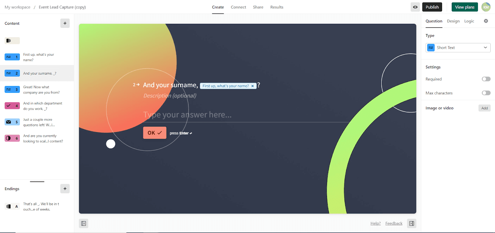 customizable templates' design
