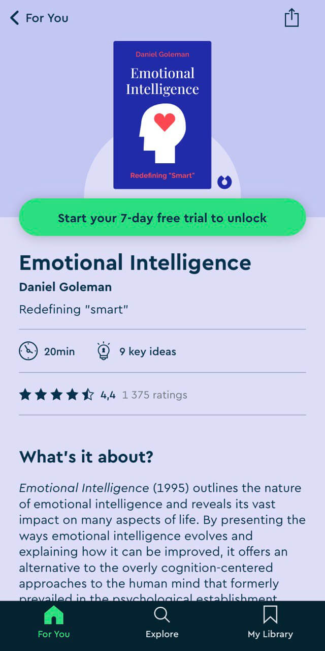 great SaaS card user interface design example