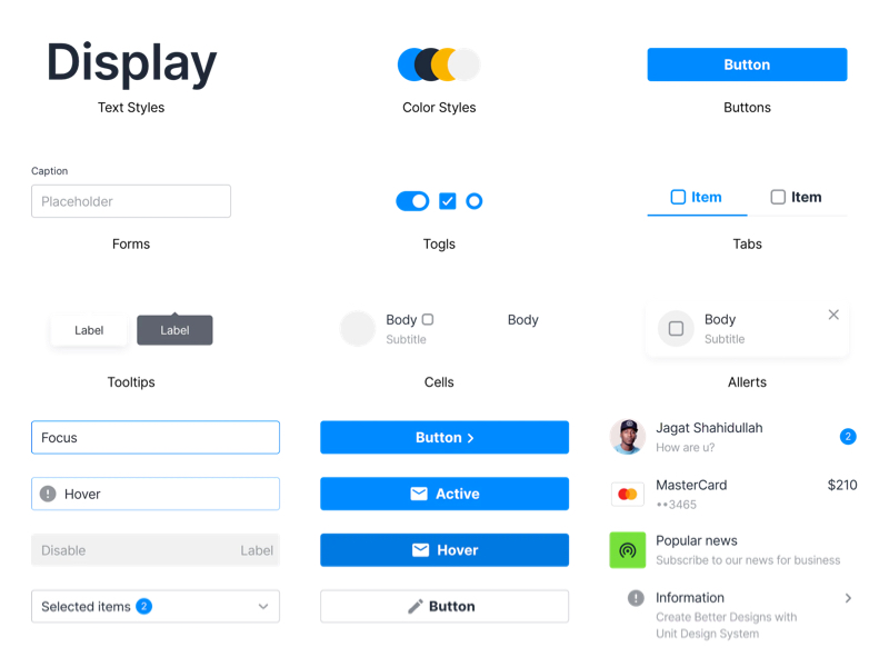 consistency as a part of the design QA checklist
