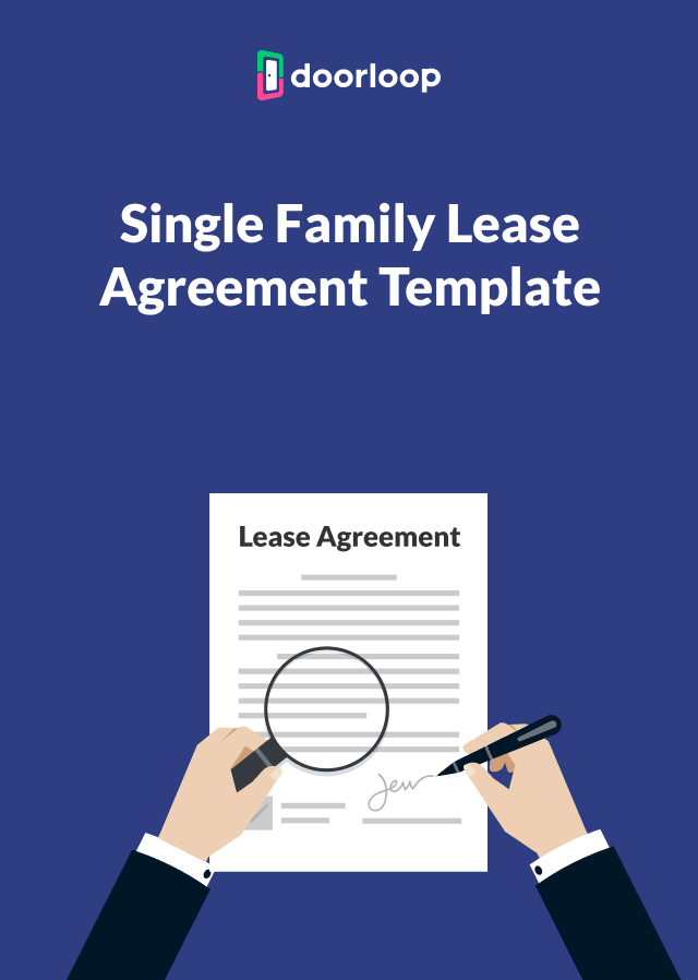Single Family Lease Agreement Template