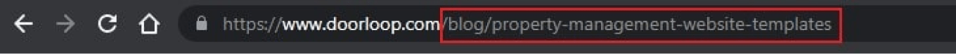 URL Slug SEO