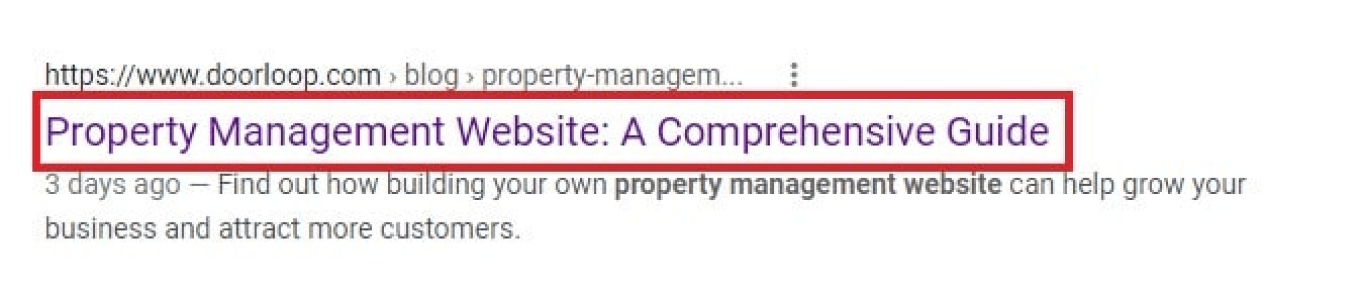 SEO Title