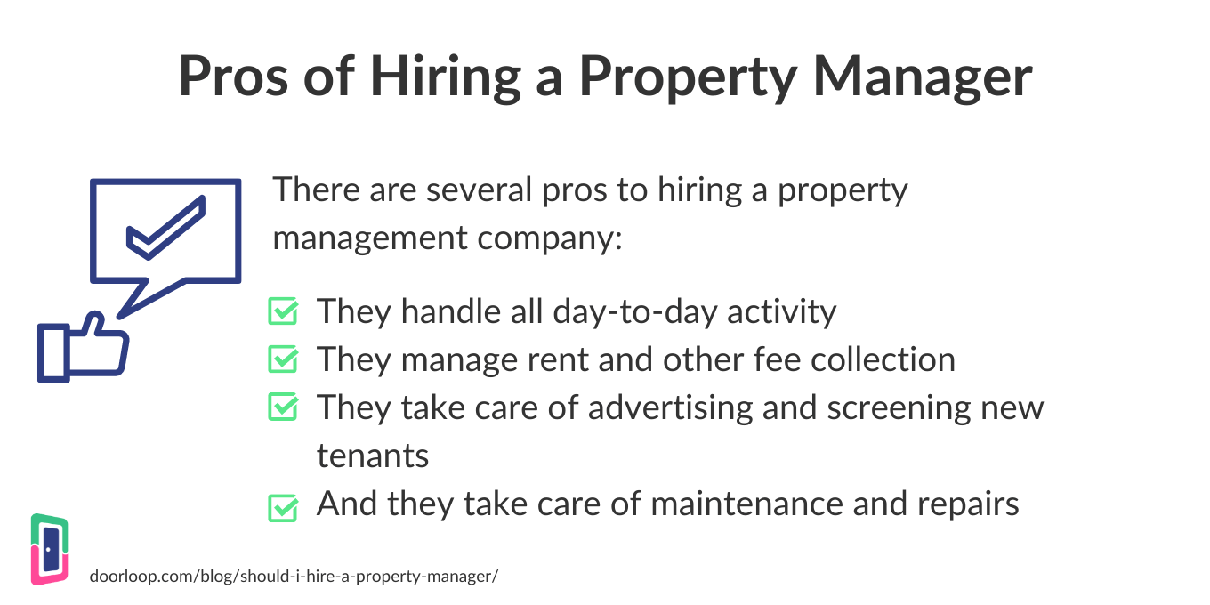 Pros of Hiring Property Manager
