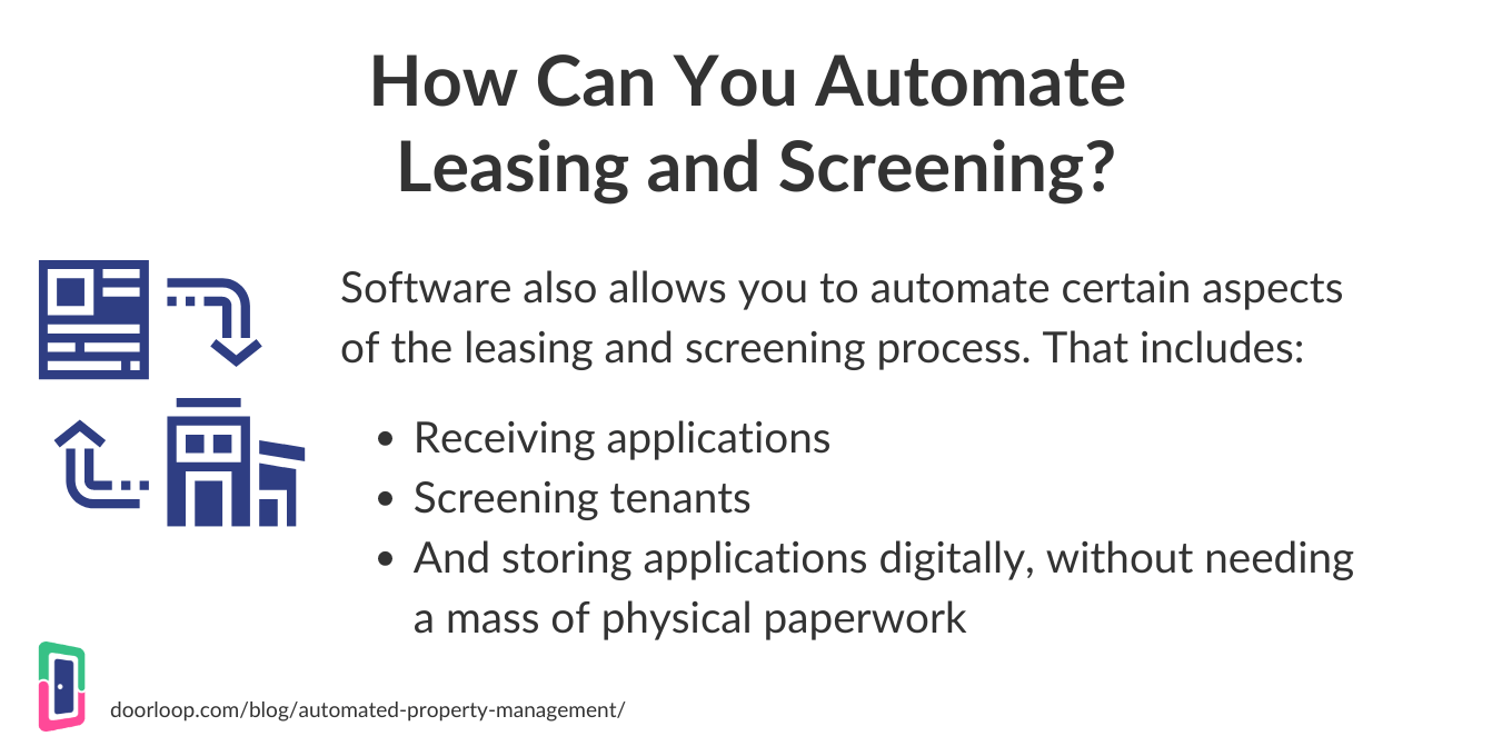 Leasing and Screening