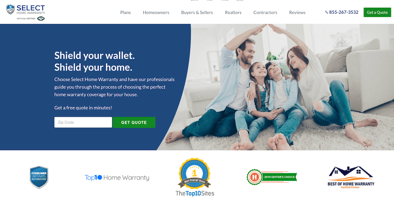 Select home warranty