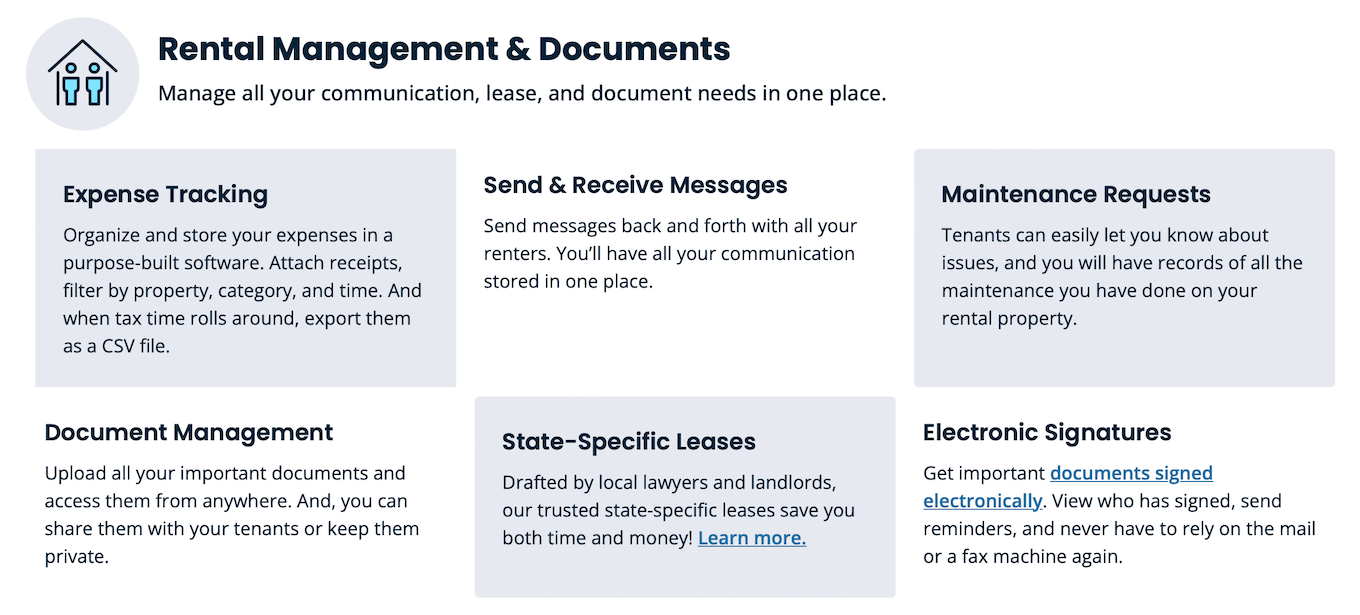 Turbotenant features