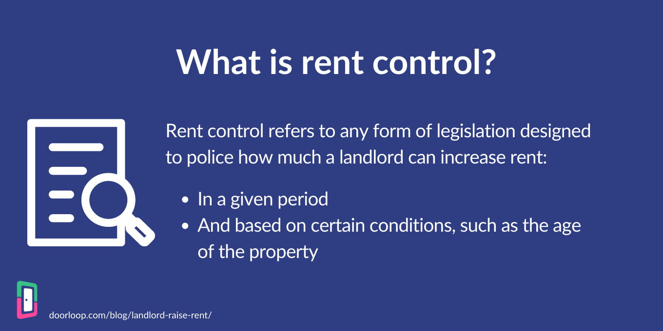Rent control definition