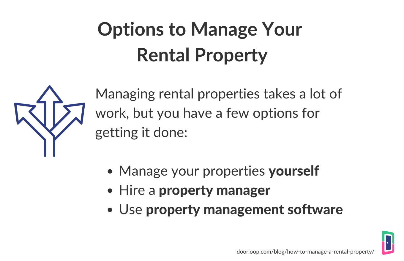 Options to manage your rental property