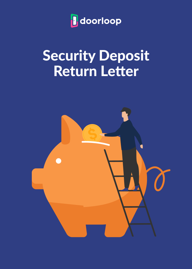 Security Deposit Return Letter