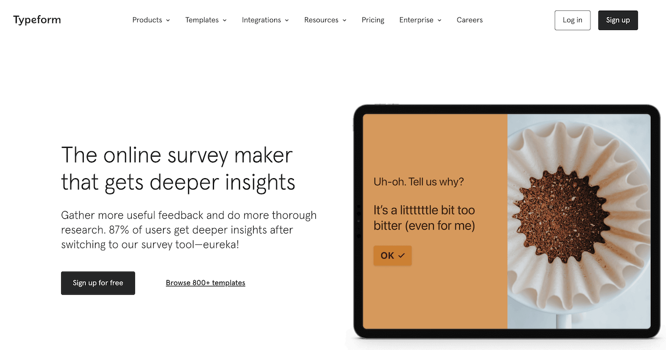 Typefom’s Survey Maker