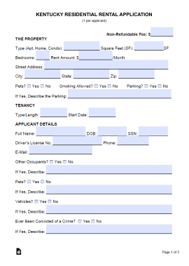 Kentucky Forms