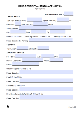 Idaho Forms