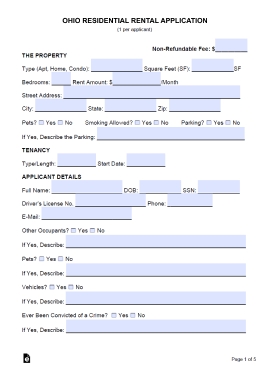 Ohio Forms
