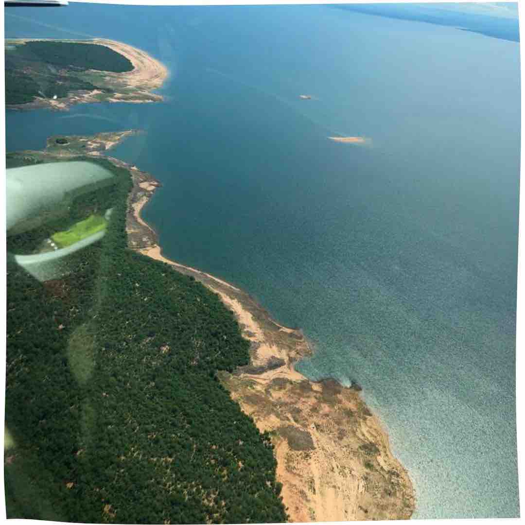 Plane view of the Songo Conservancy