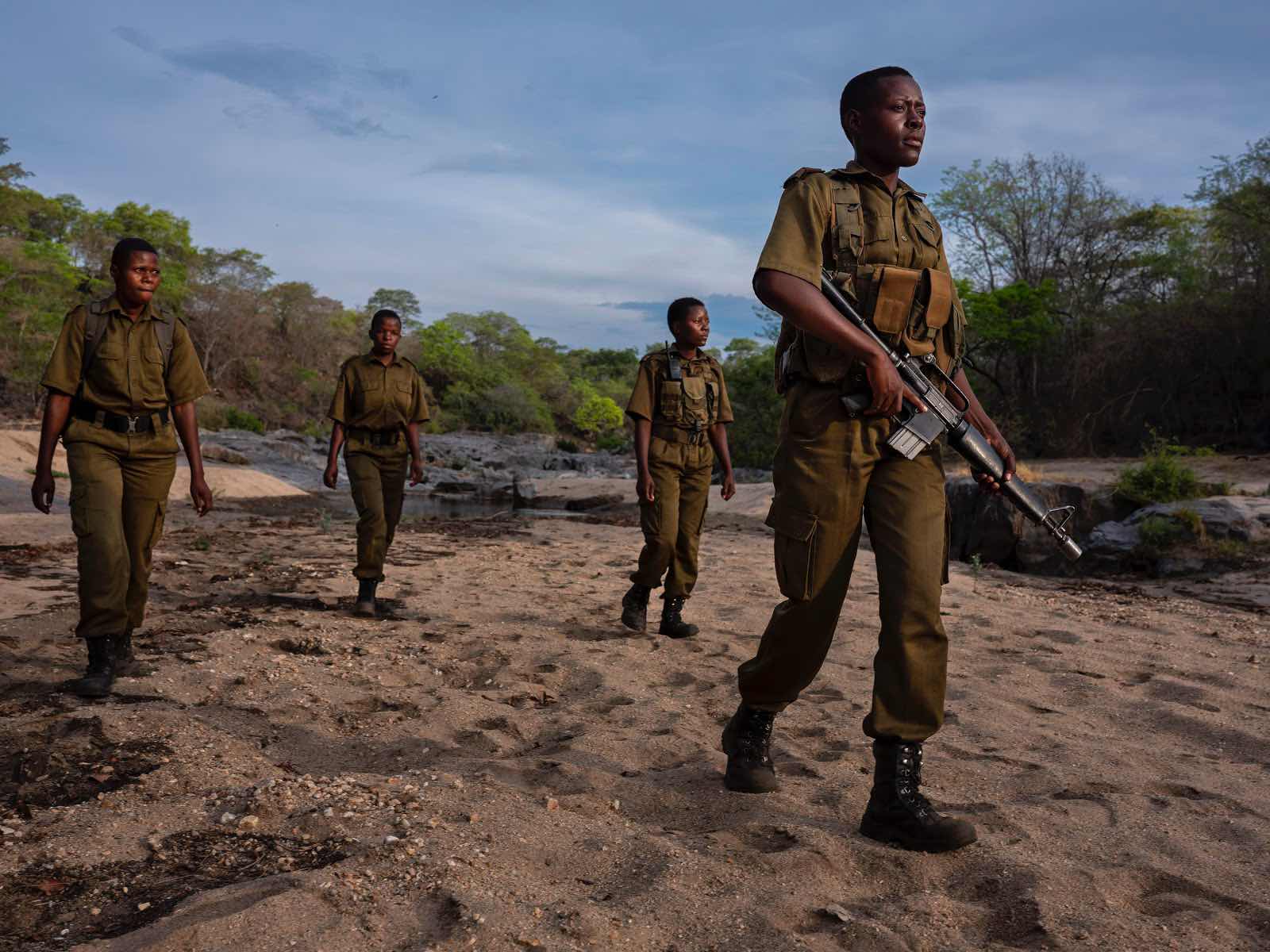 Rangers out on patrol