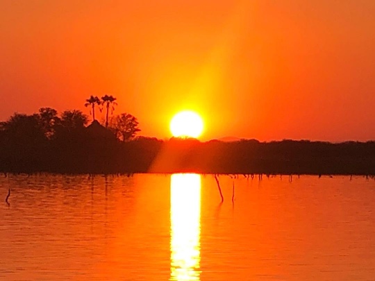 Sunset over Songo