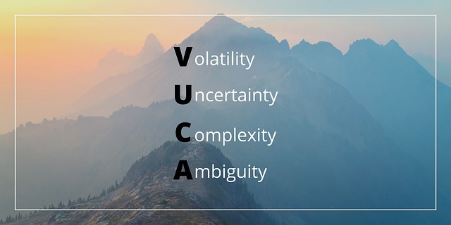 VUCA stands for Volatility, Uncertainty, Complexity, and Ambiguity