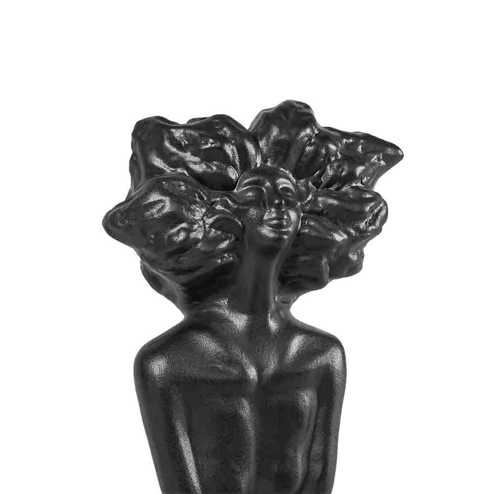 Black, Modern and Luxury Yoga Decorative Object by IOTA in IOTA Furniture