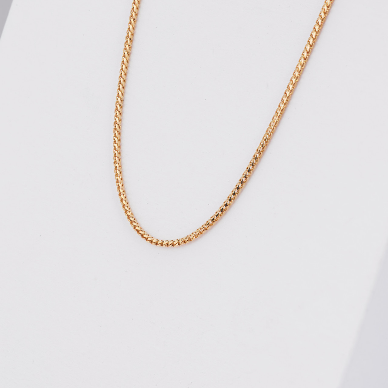 18K Yellow Gold Fine Italian Franco 