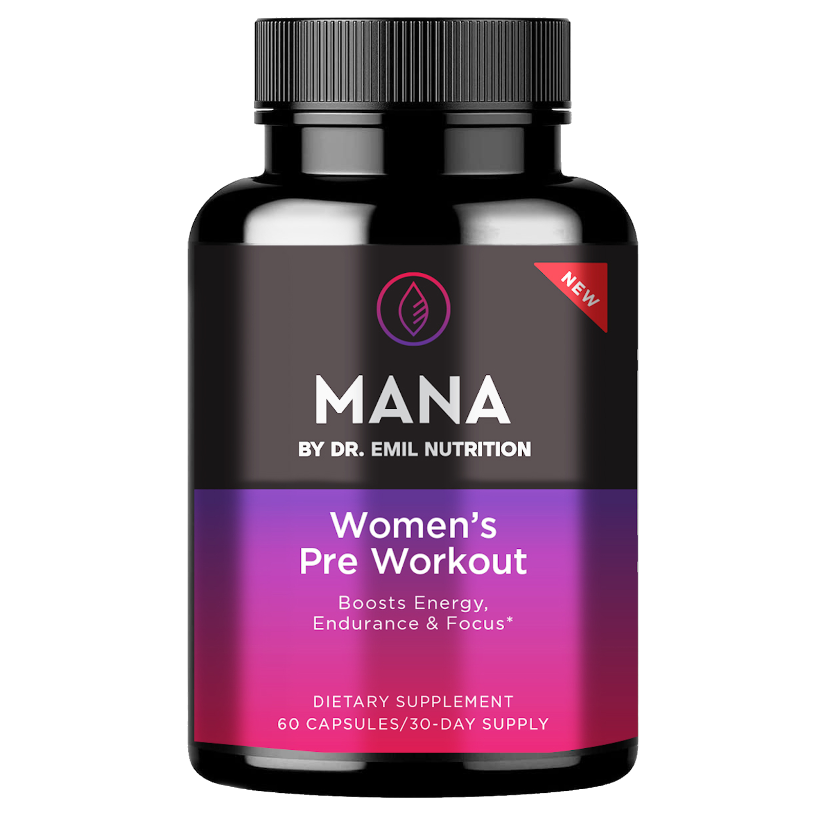 An image of Dr. Emil's pre workout supplement.