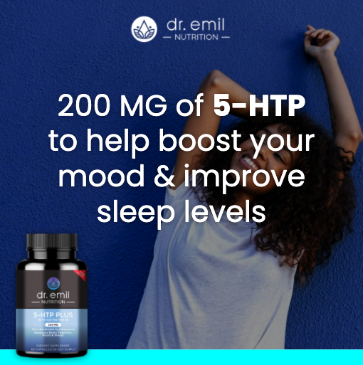 5HTP Supplements from Dr. Emil Nutrition have 200mg of 5HTP