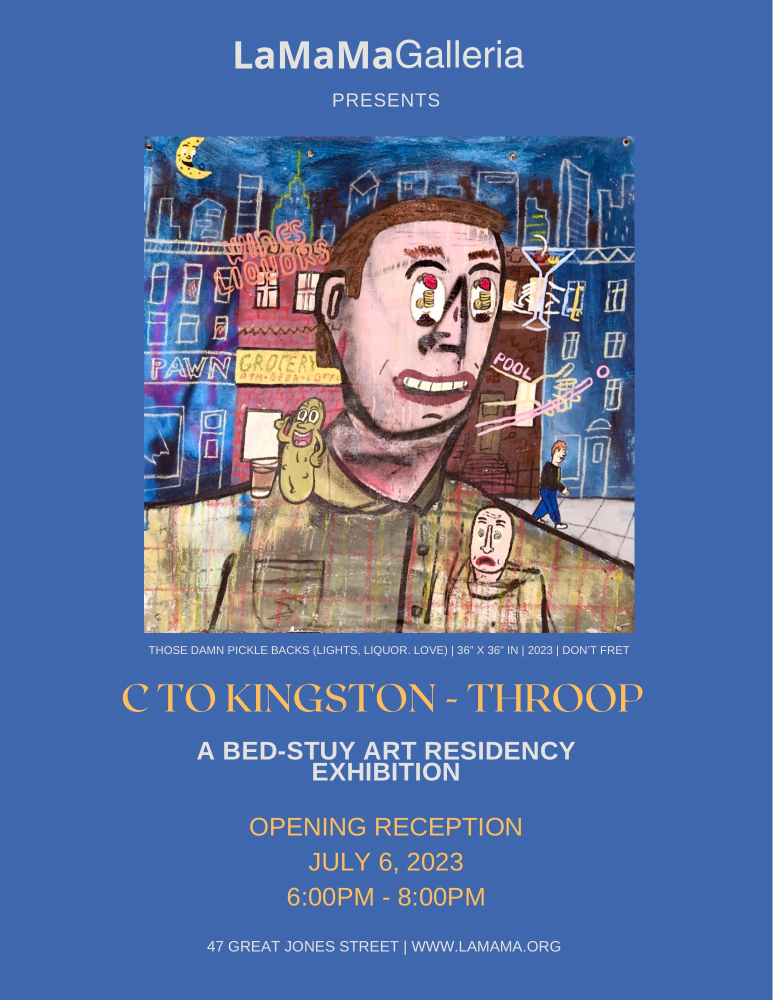 C To KingstonThroop A BedStuy Art Residency Exhibition La MaMa