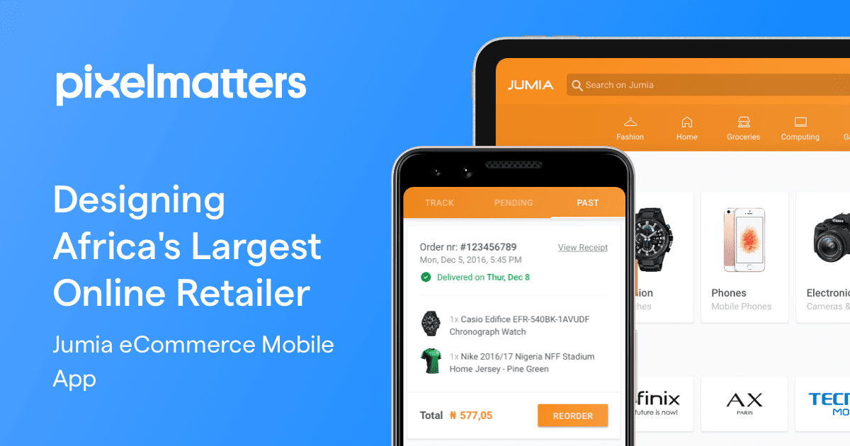 Jumia • Mobile App by Pixelmatters