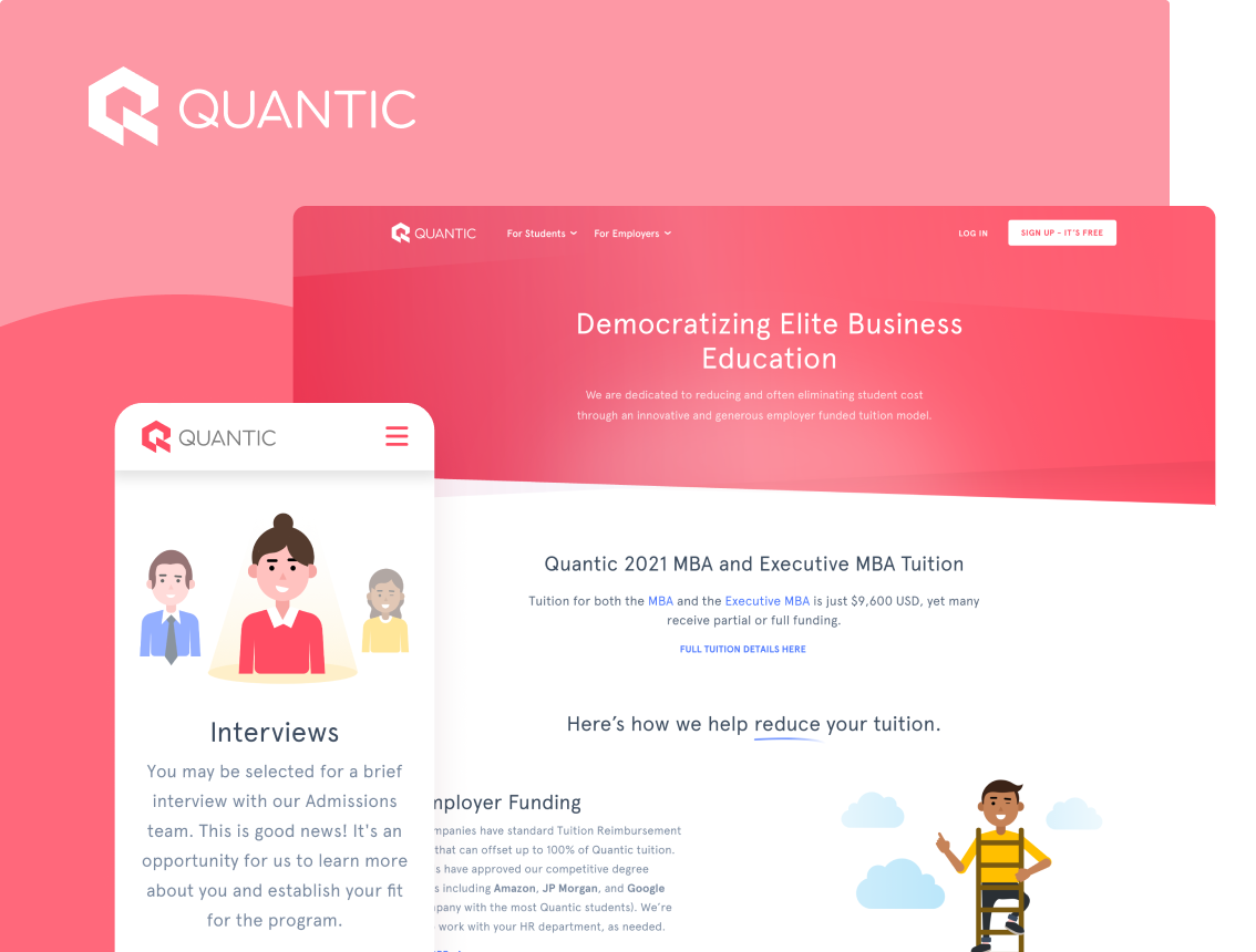 Quantic • Website | by Pixelmatters