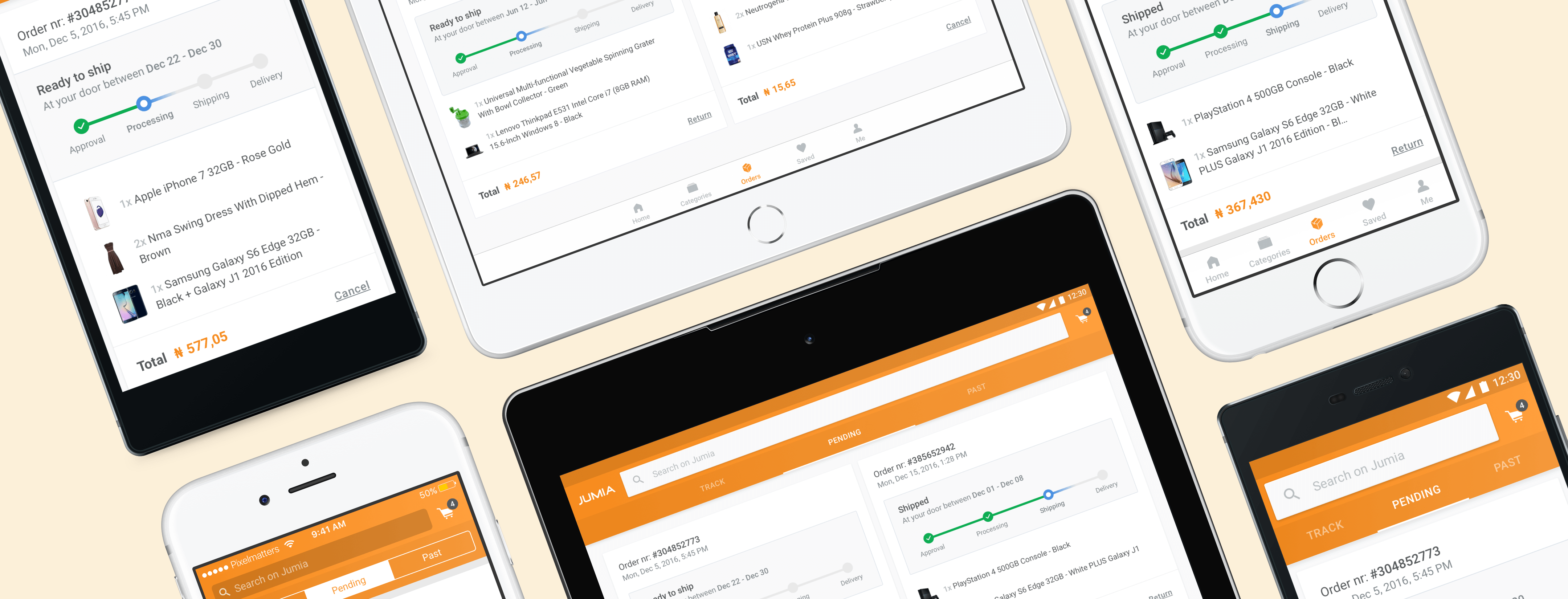 Jumia • Mobile App by Pixelmatters