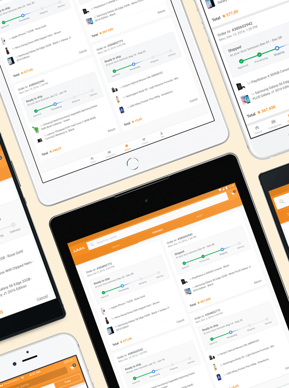 Jumia • Mobile App by Pixelmatters