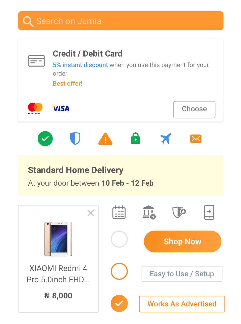Jumia • Mobile App by Pixelmatters