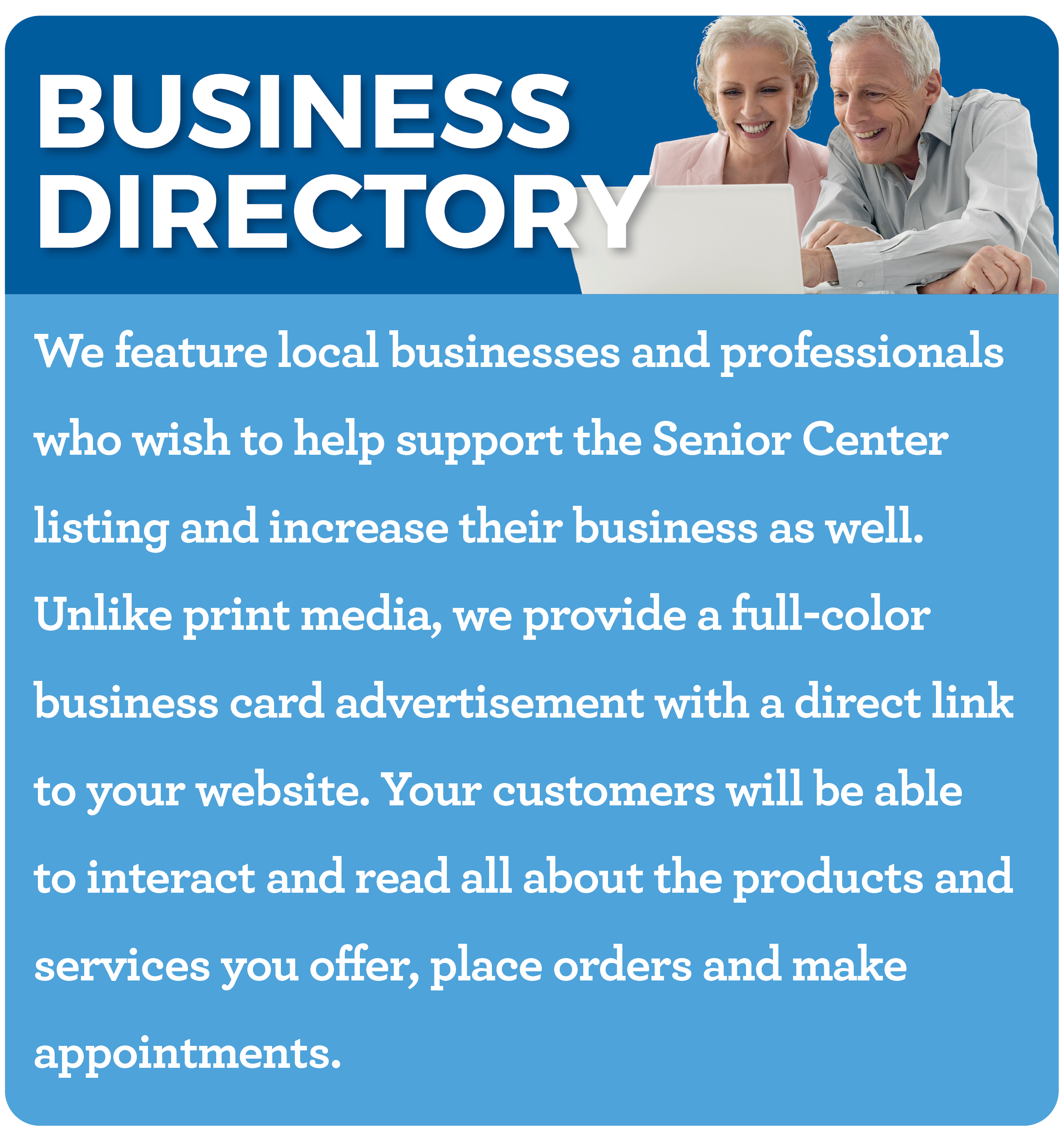 About Us SeniorCenters