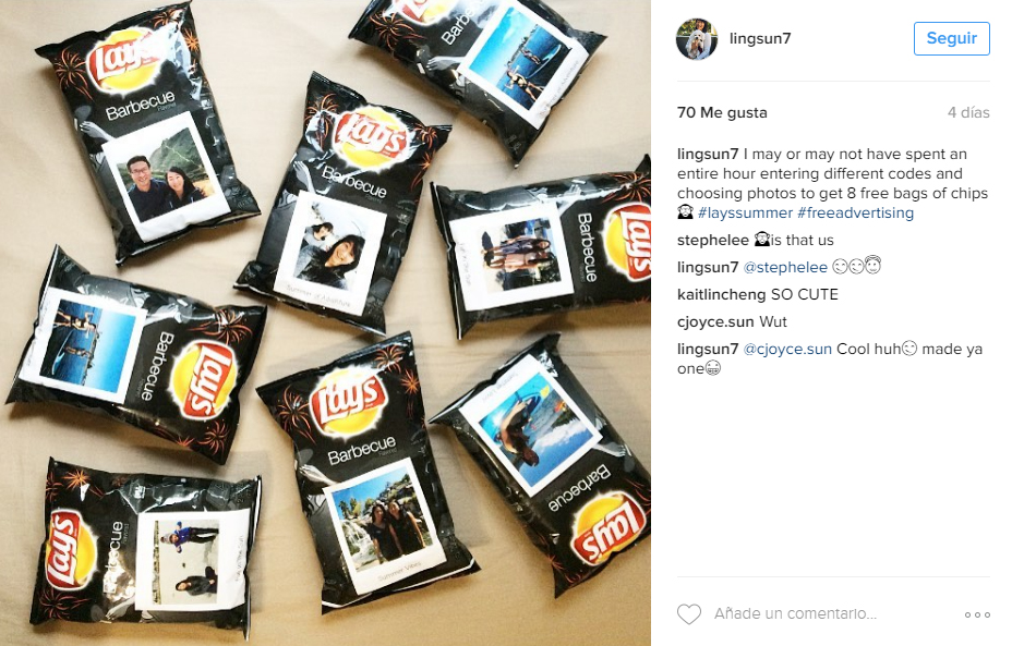 personalized packaging - frito lays