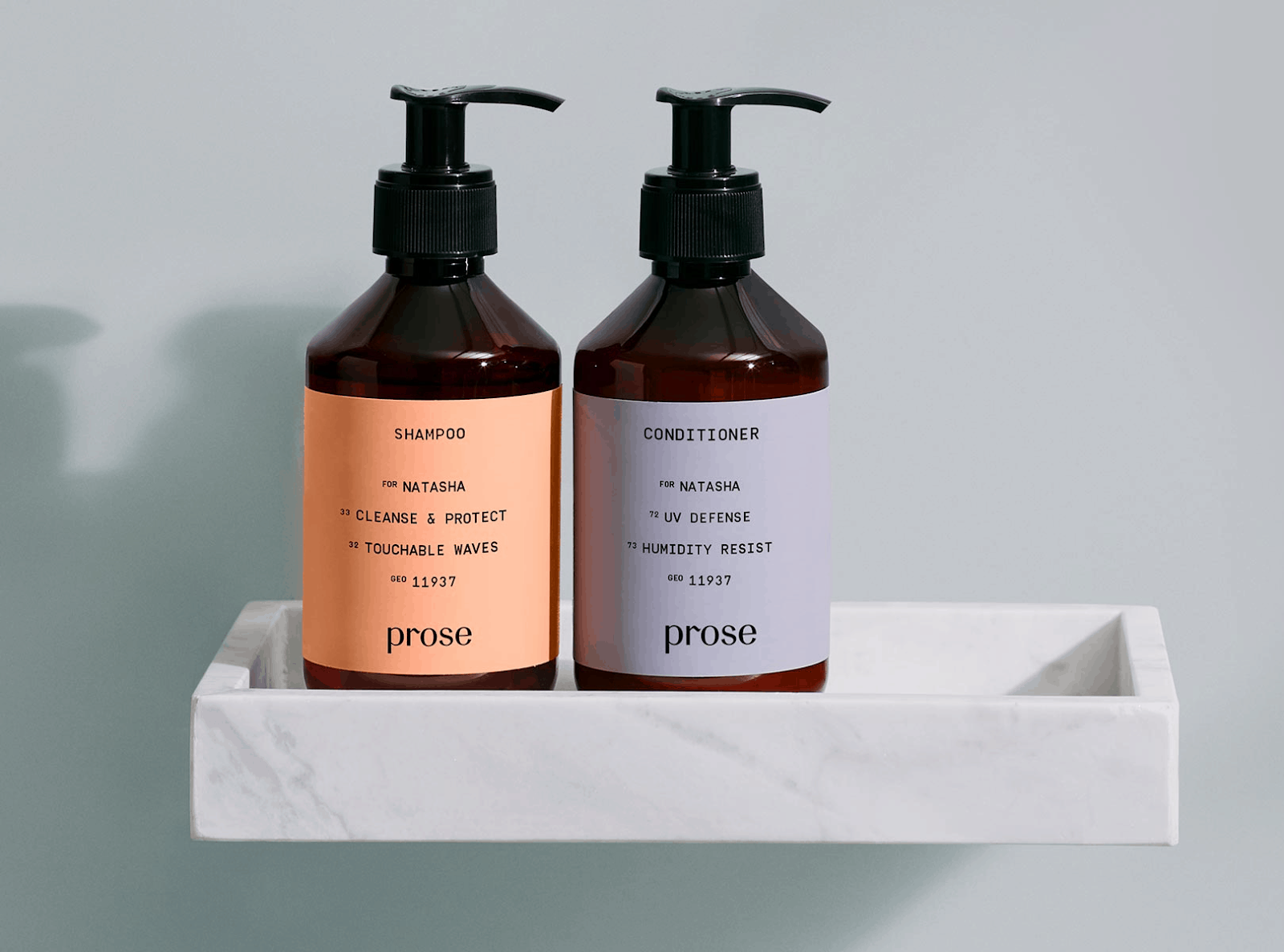 personalized packaging - prose