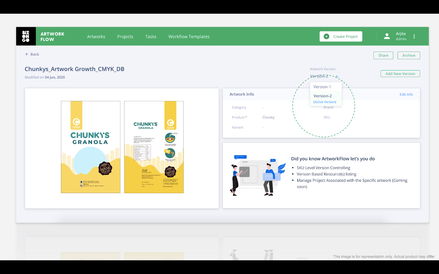 artwork management tool