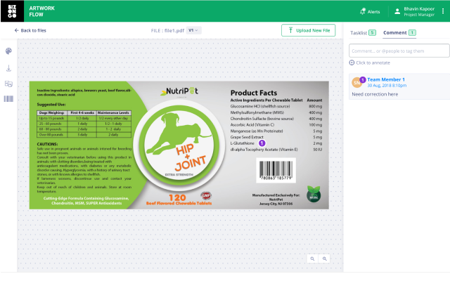 online proofing tool