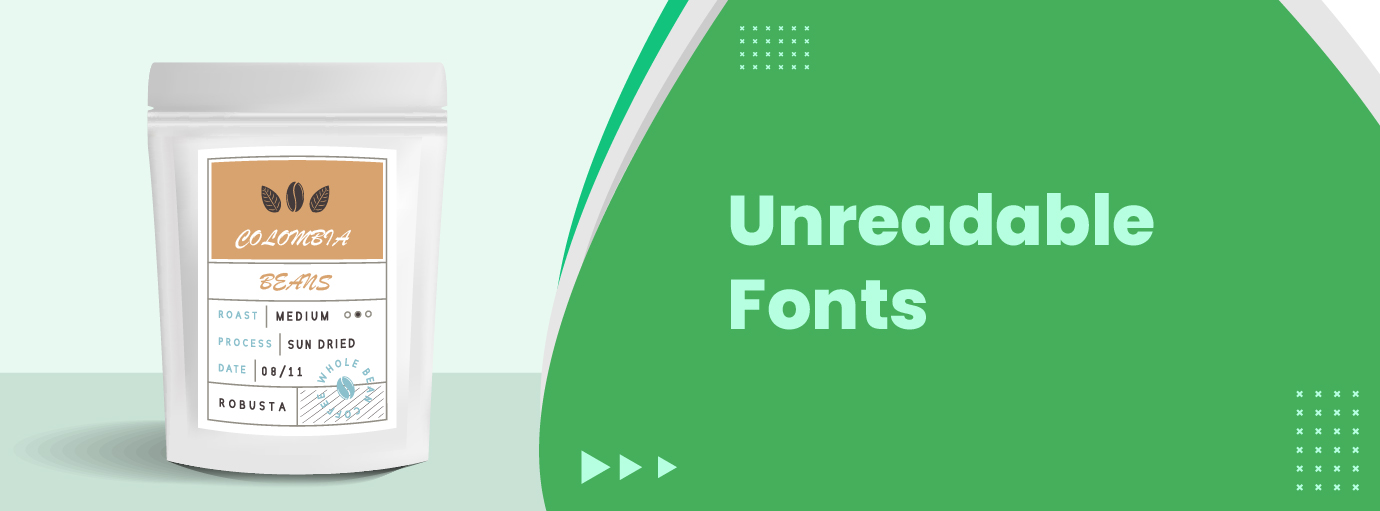 avoid font errors in printing your label