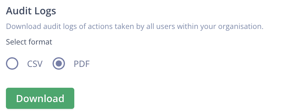 Audit Logs for Online Proofing Software