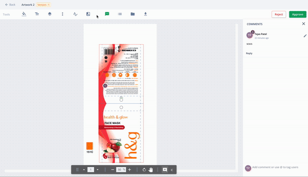 Artwork Comparison Tool for Label Management