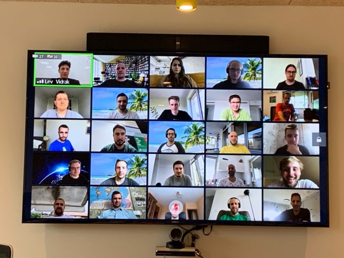 picture of video chat with wix.com about react and react native applications building
