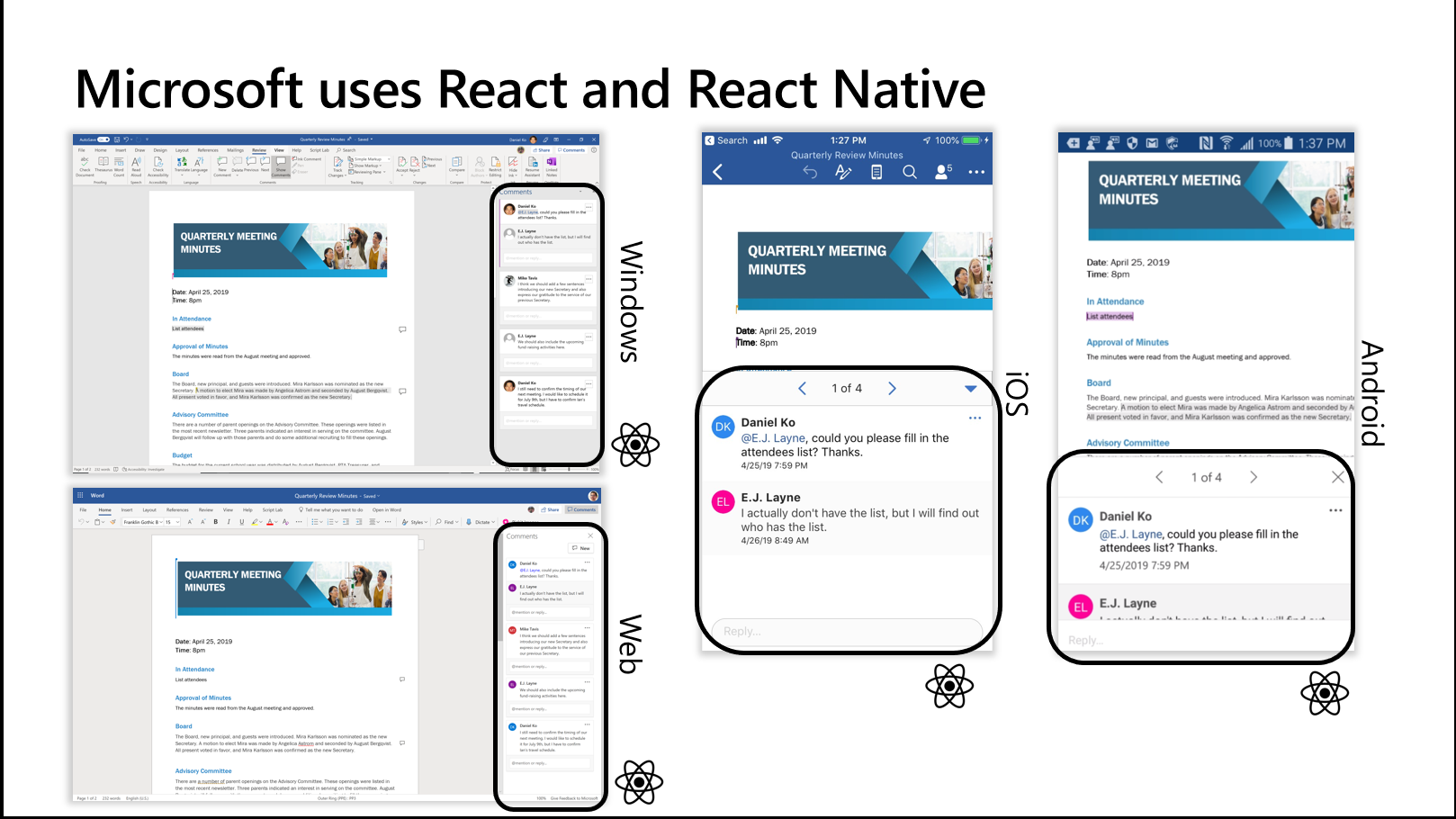 React Native brownfield development